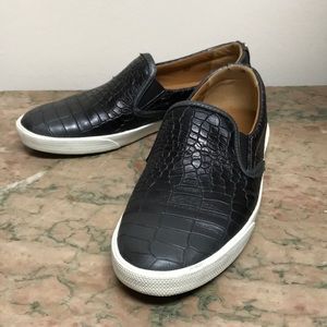 Jimmy Choo black slip on sneaker